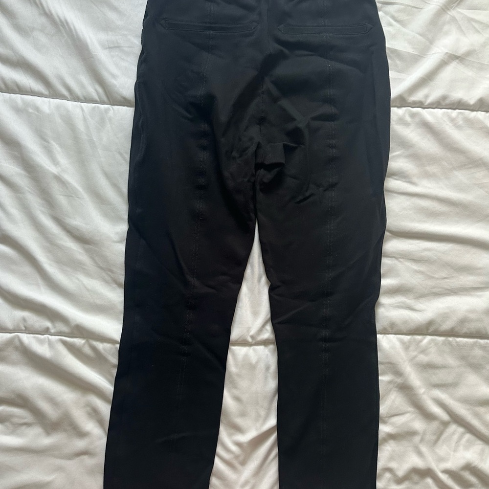 SPANX The Perfect Pant Ankle Skinny Size S/P Black Pull on Dress Pants